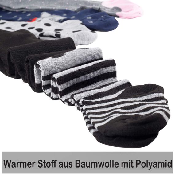 Libella 6er Pack Strumpfhose Mädchen Strumpfhose Kinder Größe 74/152 warm für Winter Herbst und Frühling 27242 98-104