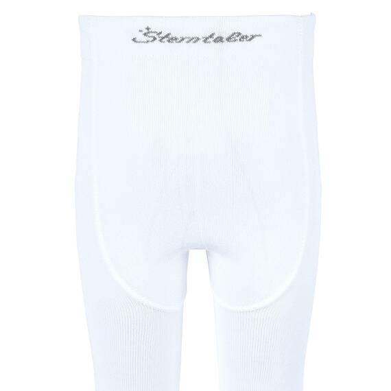 Sterntaler Strumpfhose uni - Baby und Kinder Strumpfhose mit hohem Baumwollanteil (90%) - hautsympathisch - bequeme Passform - pflegeleicht -Babykleidung ab Geburt - Größe 104, Farbe weiß