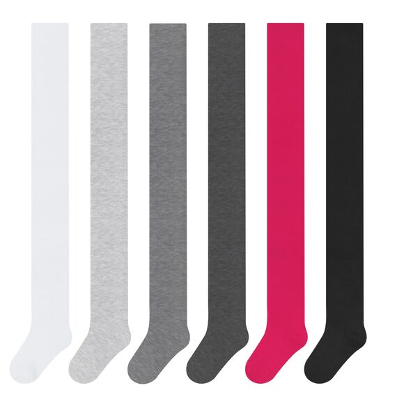 Libella 6er Pack Strumpfhose Mädchen Strumpfhose Kinder Größe 74/152 warm für Winter Herbst und Frühling 27246 146-152