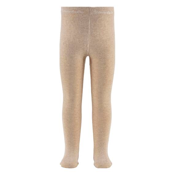 Sterntaler Strumpfhose uni - Baby und Kinder Strumpfhose mit hohem Baumwollanteil (90%) - hautsympathisch - bequeme Passform - pflegeleicht -Babykleidung ab Geburt - Größe 128, Farbe natur melange