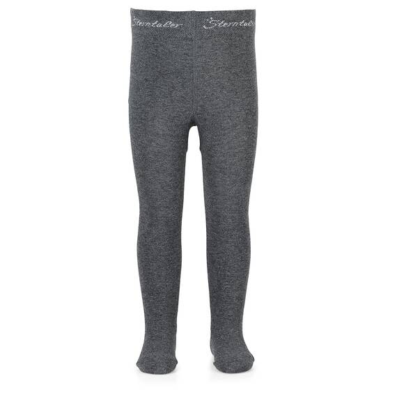 Sterntaler Strumpfhose uni - Baby und Kinder Strumpfhose mit hohem Baumwollanteil (90%) - hautsympathisch - bequeme Passform - pflegeleicht -Babykleidung ab Geburt - Größe 116, Farbe anthrazit mel.