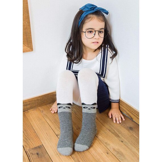 LOFIR Dicke Kinder Socken aus Baumwoll Winter Warme Thermo Socken für kleine Mädchen Jungen Kleinkind Neuheit Socken Größe 24-29, für 5-7 Jahre, 6 Paare
