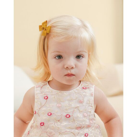 Jollybows 20 Stück Baby Mädchen Haarschleifen, 2 Zoll / 5 cm Haarspangen Haarklammern Haarclips Spangen Baby Haarschmuck für Mädchen Kinder Teenager Damen (Dunkle Farbe)