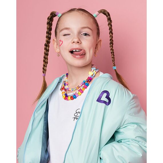 Jollybows 300 Stück Haargummis Mädchen, Bunt Kleine Elastische Zopfgummis Mini Haarschmuck für Baby Mädchen Kinder Kleinkind (1 Zoll / 2,5 cm 5 Candy-Farben)