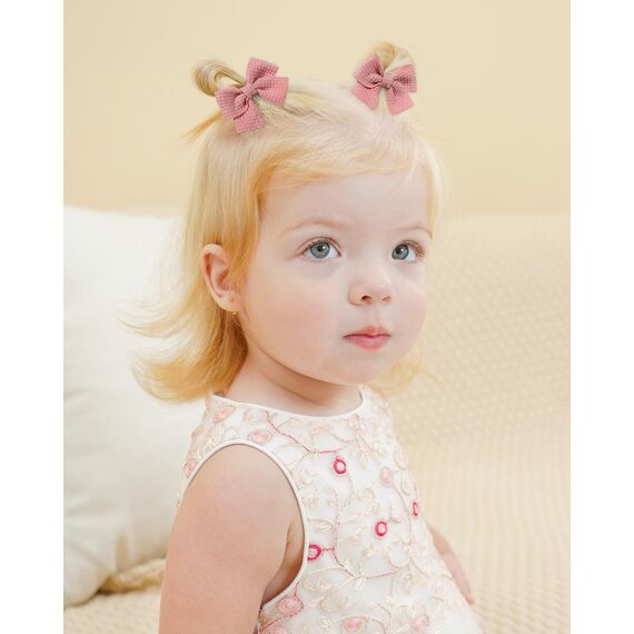 Jollybows 20 Stück Baby Mädchen Haarschleifen, 2 Zoll / 5 cm Haarspangen Haarklammern Haarclips Spangen Baby Haarschmuck für Mädchen Kinder Teenager Damen (Dunkle Farbe)