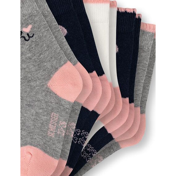 Schiesser Mädchen Kinder 5 PACK Socken Strümpfe Multipack - Größe 19 bis 37