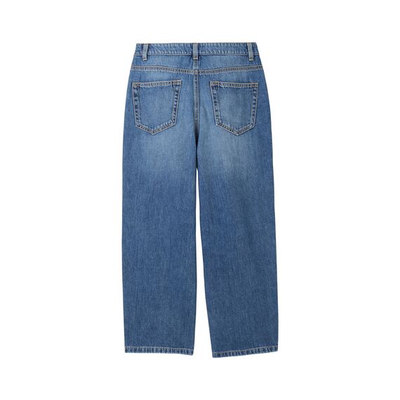 TOM TAILOR Jungen Kinder Baggy Fit Jeans, 10110 - Blue Denim, 140