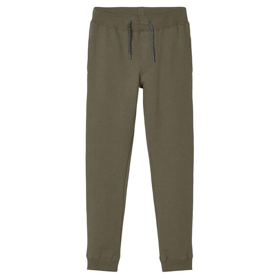 NAME IT Jungen Jogger Nkmsweat Pant Bru Noos, Stone Gray, 164