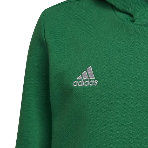 adidas Unisex Kinder Entrada 22 Sweat Hoodie, team green/white, 116