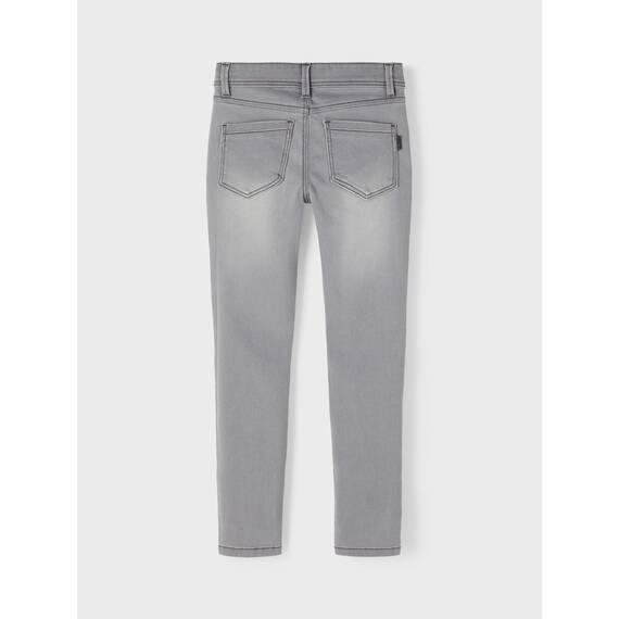Name IT Jungen Nkmsilas Dnmtax Pant Noos Jeans, Medium Grey Denim, 80 EU