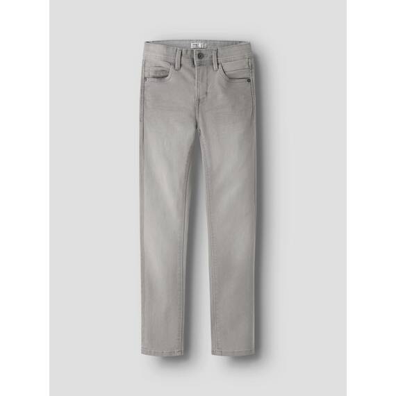 Name IT Jungen Nkmsilas Dnmtax Pant Noos Jeans, Medium Grey Denim, 80 EU