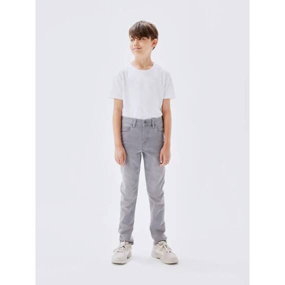 NAME IT Jungen NKMSILAS XSLIM Jeans 2002-TX, Dark Blue Denim/Medium Grey Denim, 116