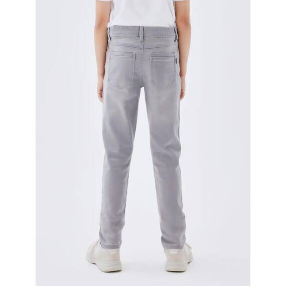 NAME IT Jungen NKMSILAS XSLIM Jeans 2002-TX, Dark Blue Denim/Medium Grey Denim, 140