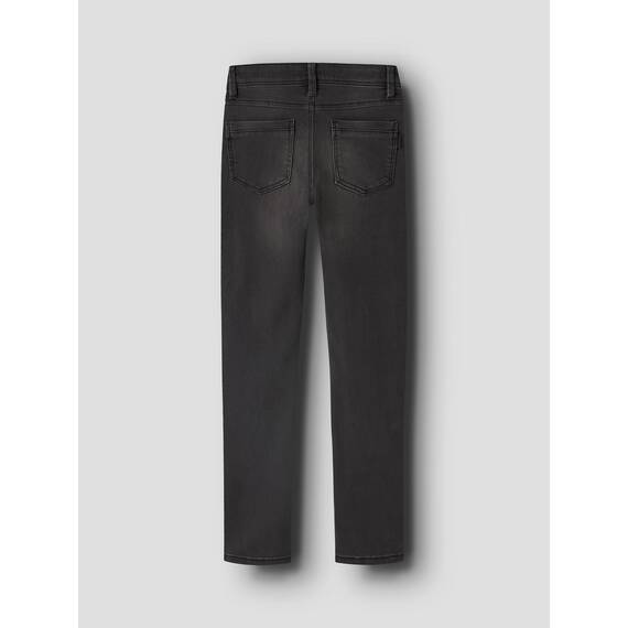 NAME IT Jungen Nkmsilas Dnmtax Pant Noos Hose, Black Denim, 122 EU