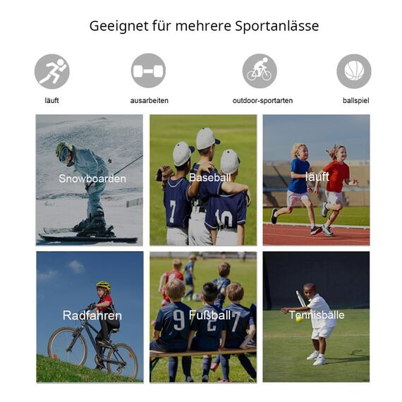BUYKUD Kinder Sportunterwäsche Langarm Fußball Trainingsanzüge Skiunterwäsche Funktionsunterwäsche Set