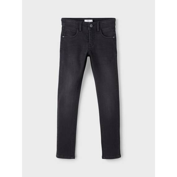 NAME IT Jungen Nkmsilas Dnmtax Pant Noos Hose, Black Denim, 152 EU