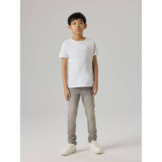 NAME IT Jungen Nkmsilas Dnmtax Pant Noos Jeans, Medium Grey Denim, 158 EU