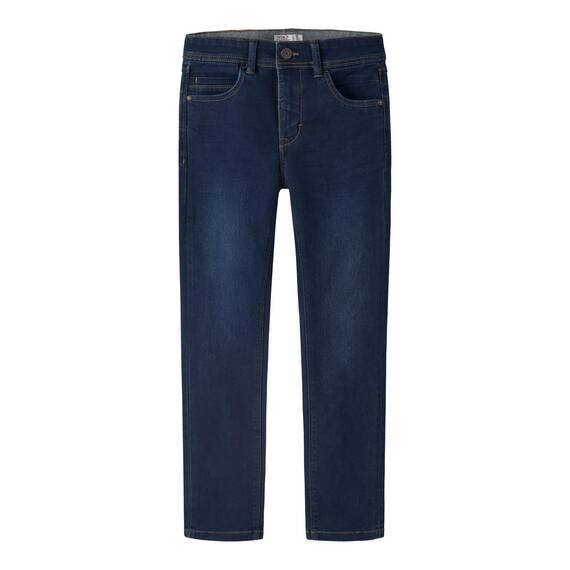 NAME IT Jungen Nkmsilas Dnmtax Pant Noos Hose, Dark Blue Denim, 158 EU