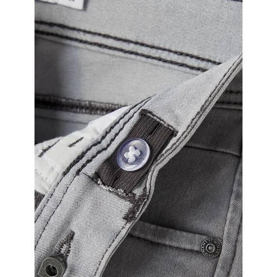 NAME IT Jungen NKMSILAS XSLIM Jeans 2002-TX, Dark Blue Denim/Medium Grey Denim, 128