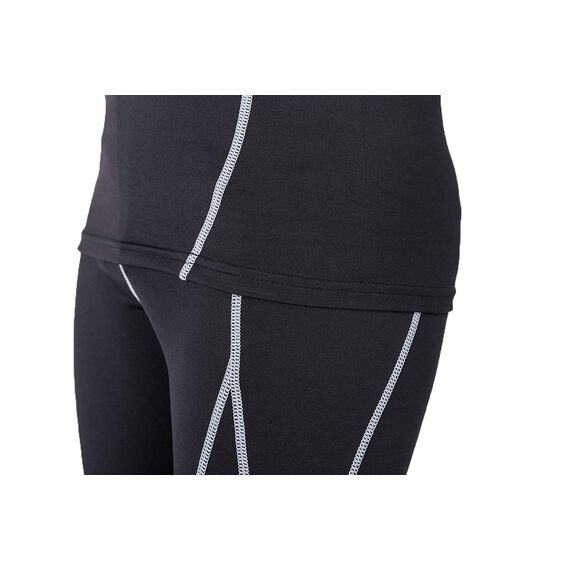 Echinodon Kinder Sportunterwäsche Fußball Junge Funktionsunterwäsche Set Kompressionsshirt + Kompressionshose Kompressionsunterwäsche für Training Skifahren Radsport (Fleecefutter-Grau, 128)