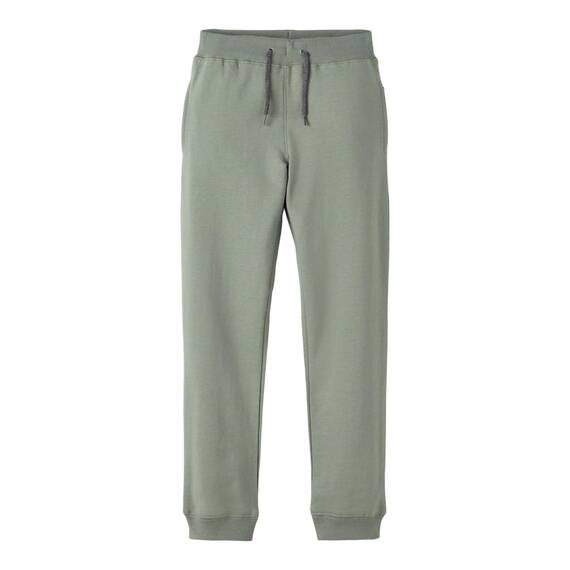 NAME IT Jungen NKMSWEAT Pant BRU, Dark Grey Melange/W. Shadow, 110
