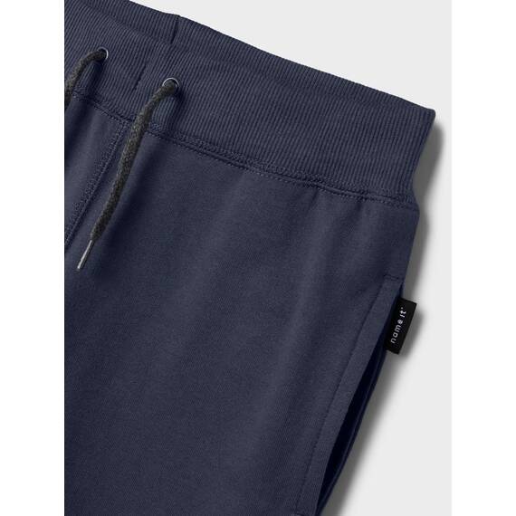 NAME IT Jungen NKMSWEAT Pant UNB, Black/W. Dark Sapphire, 134