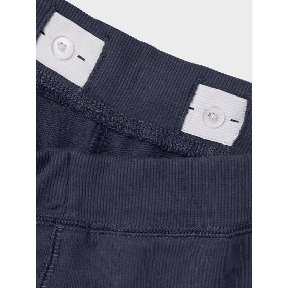 NAME IT Jungen NKMSWEAT Pant UNB, Black/W. Dark Sapphire, 140