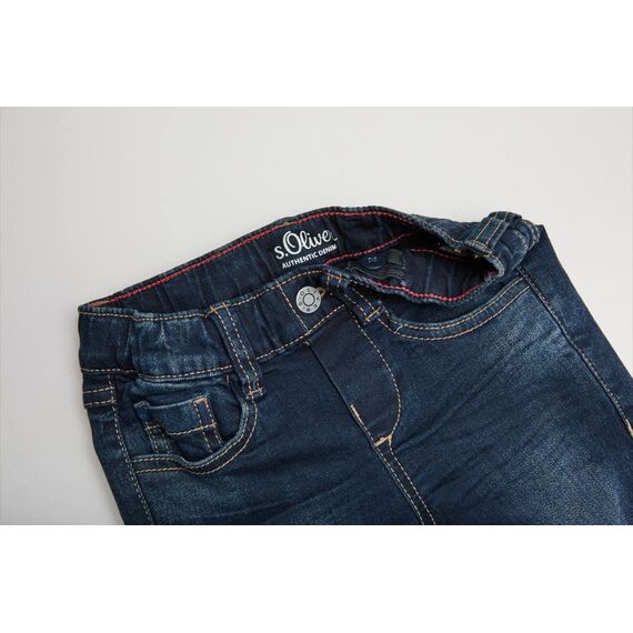 s.Oliver Jungen Jeans Grau 98z3, 110 Slim