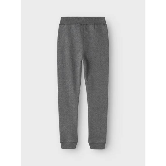 NAME IT Jungen NKMSWEAT Pant BRU, Dark Grey Melange/W. Shadow, 164