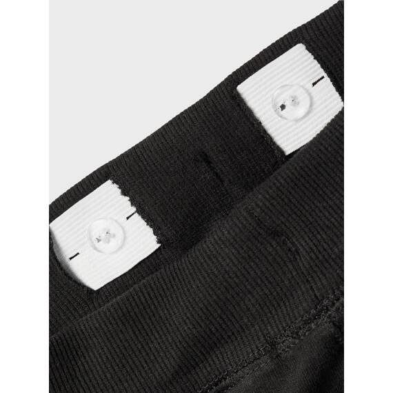 NAME IT Jungen NKMSWEAT Pant UNB, Black/W. Dark Sapphire, 152