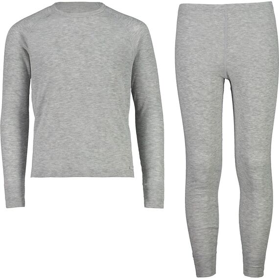CMP Jungen Unterwäsche Set Boy Set Sweat + Pant 3Y84800 Grigio M 176