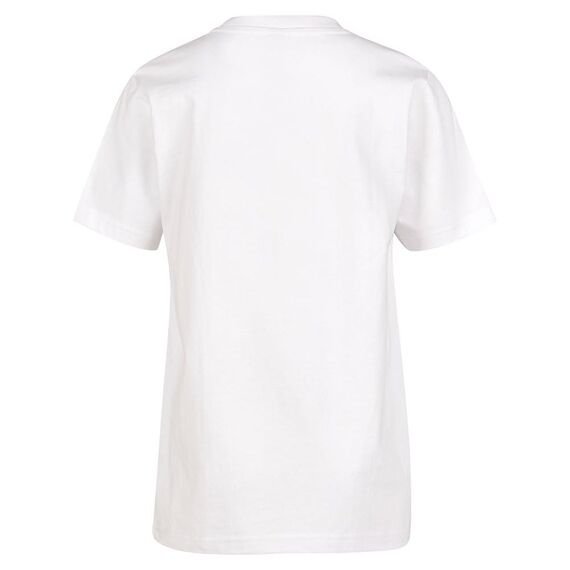 Build Your Brand Kinder T Shirt Basic – Rundhals Kurzarm Tee aus Baumwolle mit klassischer Passform für Alltag Schule Sommer und Freizeit Outfits,Weiß,158-164