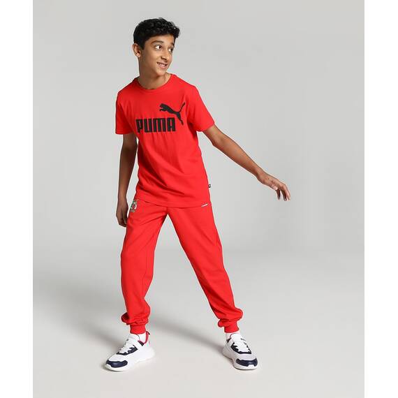 PUMA Jungen ESS Logo Tee B T-Shirt, High Risk Red, 110