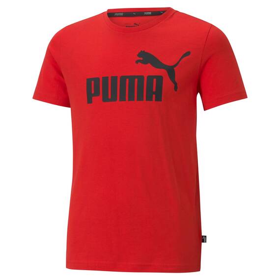 PUMA Jungen ESS Logo Tee B T-Shirt, High Risk Red, 110