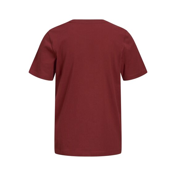 Jack & Jones Jungen JJEORGANIC Basic Tee SS O-Neck JR Shirt, White, 128