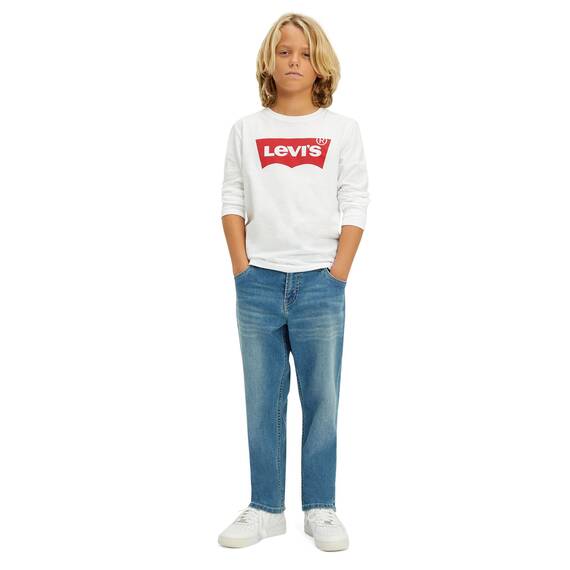 Levi's Kids -l/s batwing tee Jungen Weiß 6 Jahre