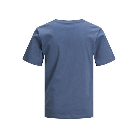 Jack & Jones Jungen JJEORGANIC Basic Tee SS O-Neck JR Shirt, White, 128