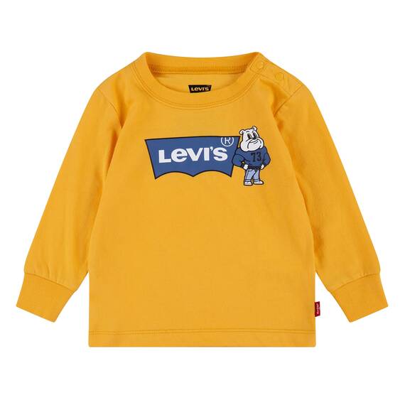 Levi's Kids Lvb mascot batwing ls Baby - Jungen 3 Jahre Bernsteinfarben