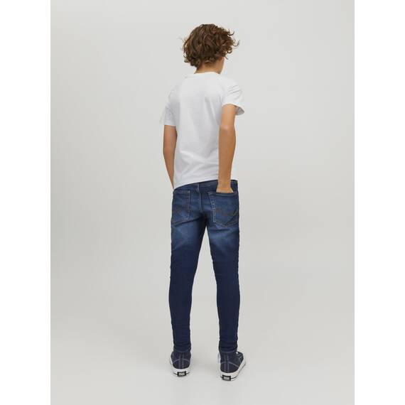 Jack & Jones Jungen JJEORGANIC Basic Tee SS O-Neck JR Shirt, White, 176
