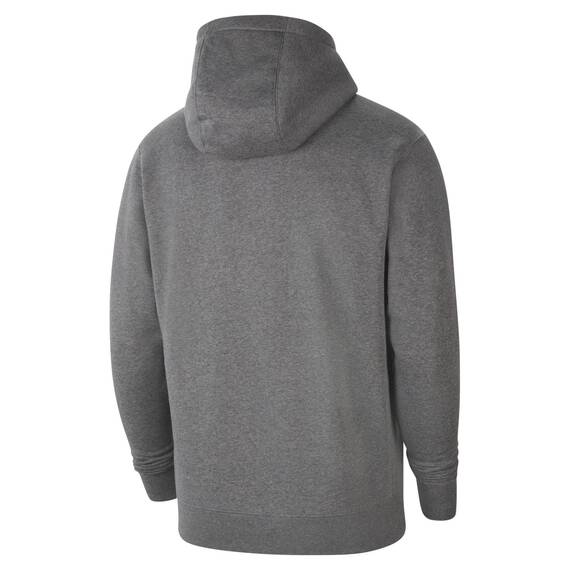 Nike unisex-child Park 20 Hooded Sweatshirt, Charcoal Heather/White, S EU