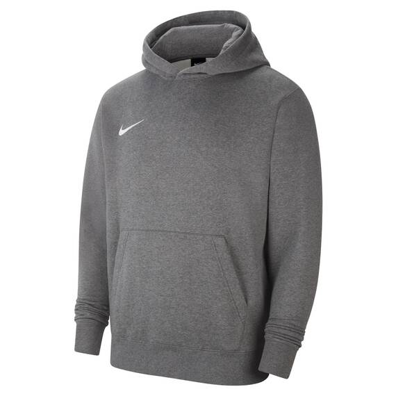 Nike unisex-child Park 20 Hooded Sweatshirt, Charcoal Heather/White, S EU