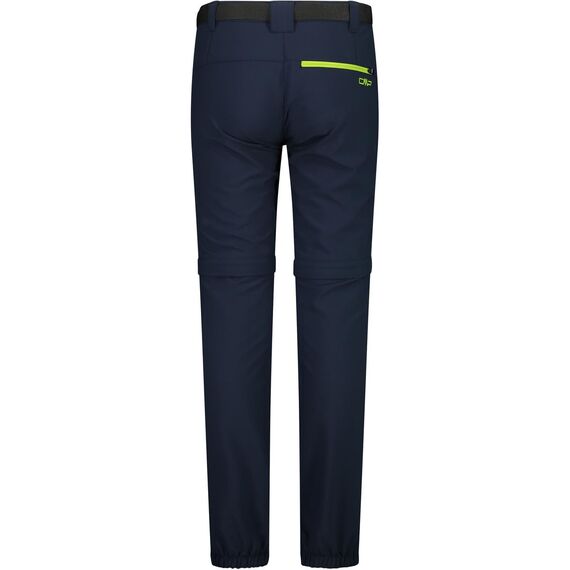 CMP Jungen Hose Zip Off Hose,B. Blau-Limonengrün,92