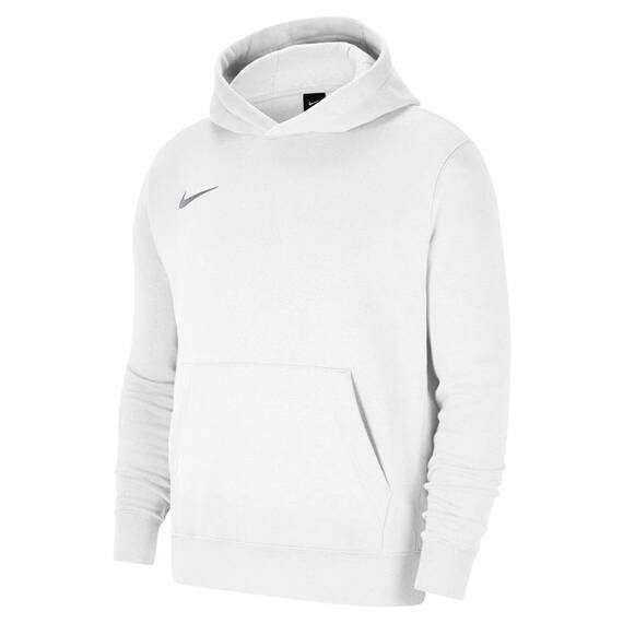 Nike Kinder Fleece Park 20 Hoodie, White/Wolf Grey, M