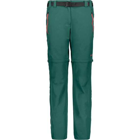 CMP – F.LLI Campagnolo Damen Hose Zip Off Wanderhose, Lake, D42, 3T51446