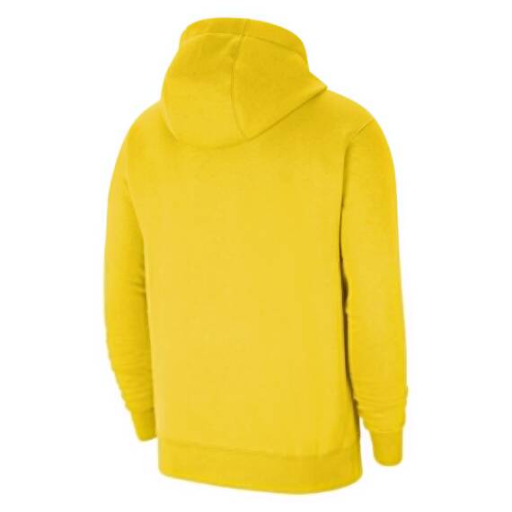 Nike Jungen Y Nk FLC Park20 Po Hoodie Kapuzenpullover, Tour Yellow/Black, 12-13 Jahre EU