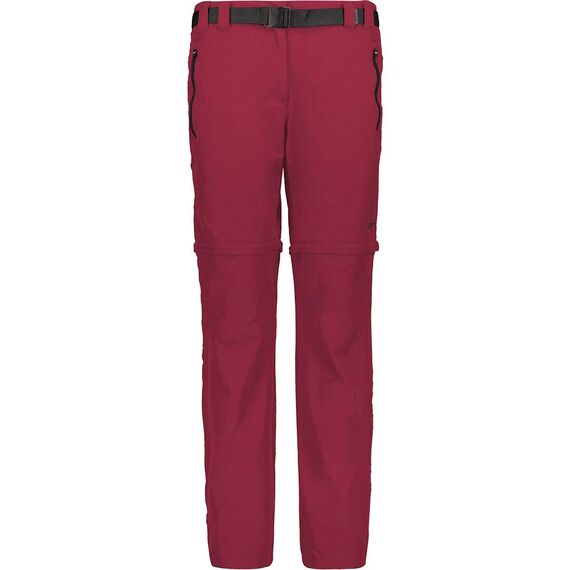 CMP – F.LLI Campagnolo Damen Hose Zip Off Wanderhose, Goji, D40, 3T51446