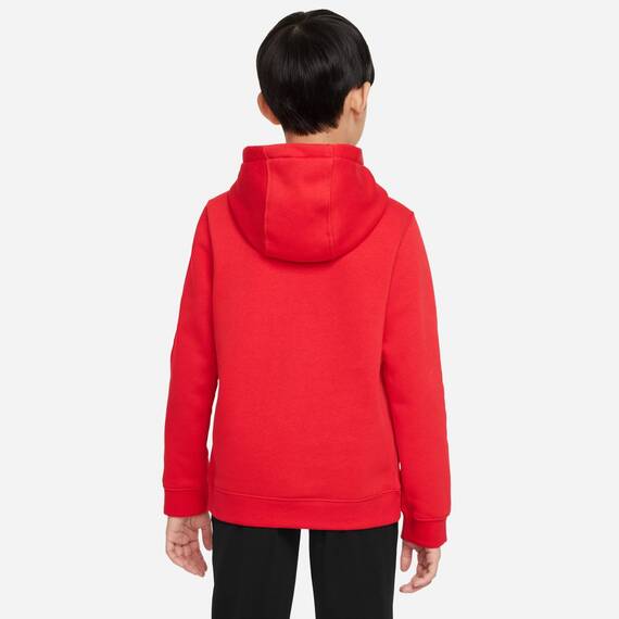 Nike Jungen Park 20 Kapuzenpullover, Universität Rot / Weiß, L EU
