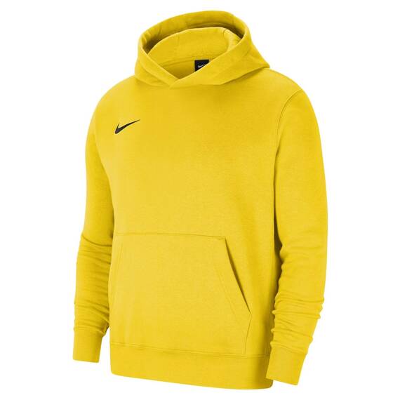 Nike Jungen Y Nk FLC Park20 Po Hoodie Kapuzenpullover, Tour Yellow/Black, 12-13 Jahre EU