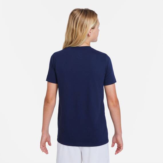 Nike Unisex Kinder Y Nk Df Park20 Tee Hbr T-Shirt, Obsidian/White, 11 Jahre EU