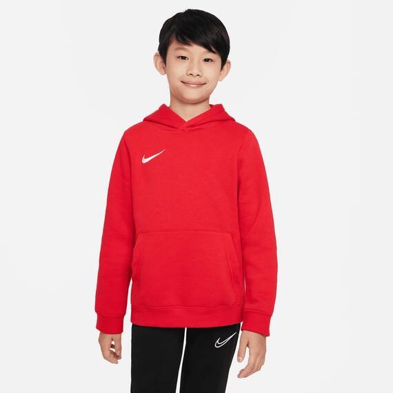 Nike Jungen Park 20 Kapuzenpullover, Universität Rot / Weiß, S EU
